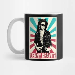Vintage Retro Lenny Kravitz Mug